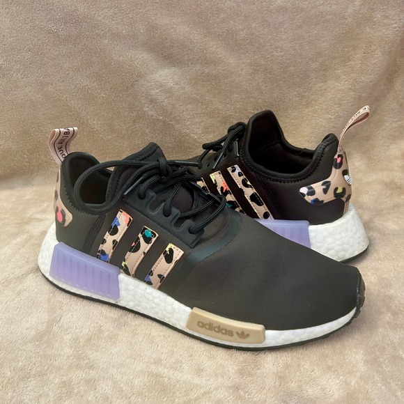 adidas Shoes - adidas Black and Purple Athletic Shoes